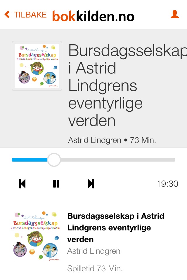 Bokkilden Lydbok screenshot 4