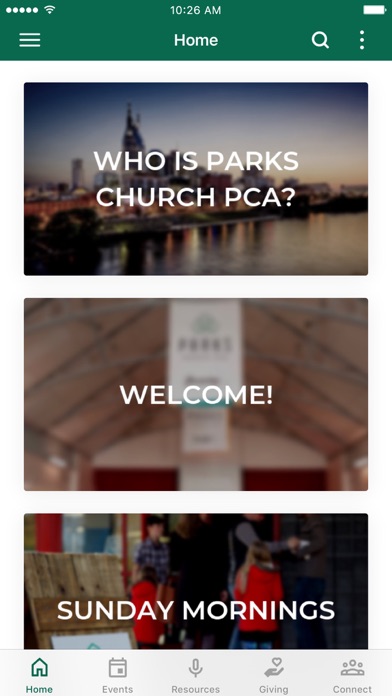 How to cancel & delete Parks Church PCA from iphone & ipad 1