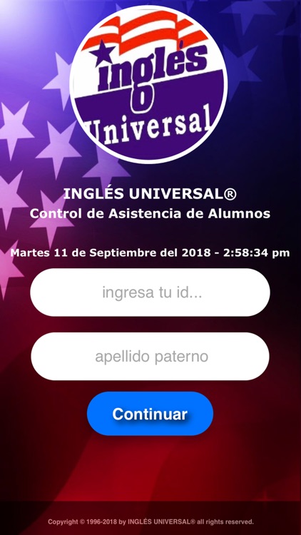 INGLÉS UNIVERSAL® Class Login