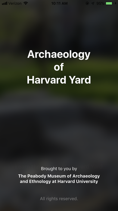 How to cancel & delete Archaeology of Harvard Yard from iphone & ipad 1