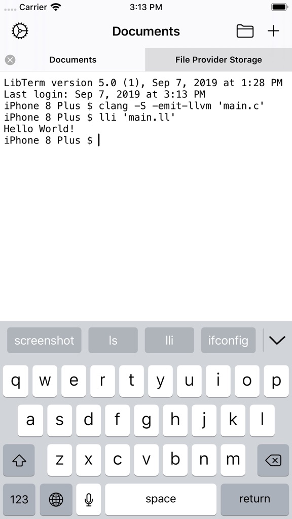 【图】LibTerm(截图1)