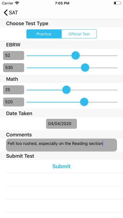 Ultimate Test-Prep Tracker