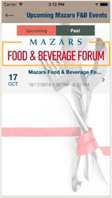 Mazars Food & Beverage Forum screenshot 4