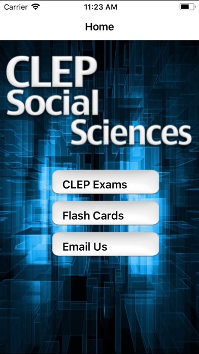 How to cancel & delete CLEP Social Sciences Buddy from iphone & ipad 1
