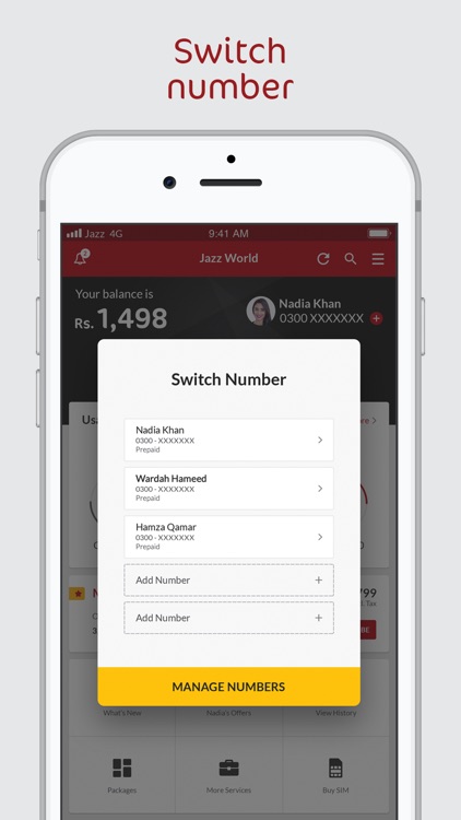 Jazz World - Manage My Number screenshot-8