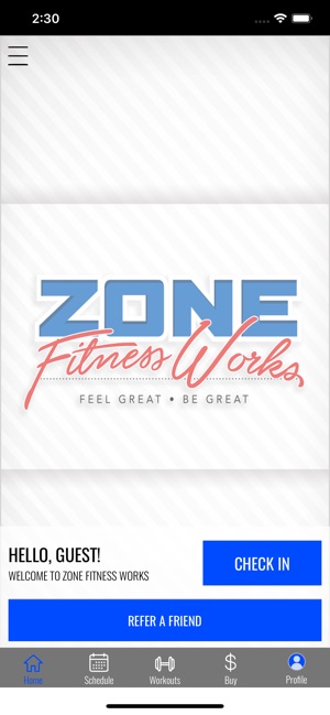 Zone Fitness Works(圖2)-速報App