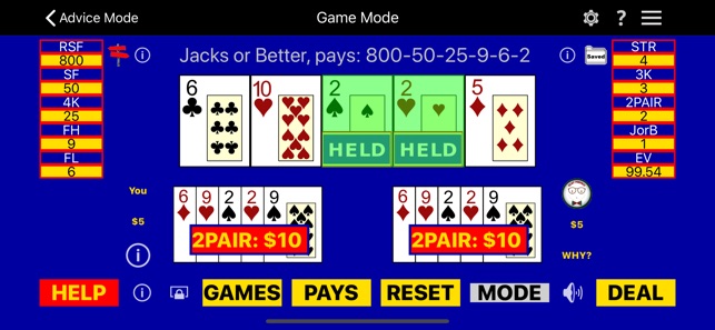 Play Perfect Video Poker Lite(圖3)-速報App