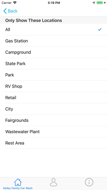 RV Dump Station Finder