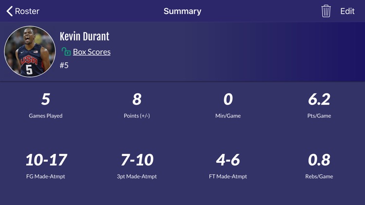 Easy Stats for Basketball screenshot-4