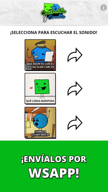 Botonera Cuadradito Circulito screenshot-3