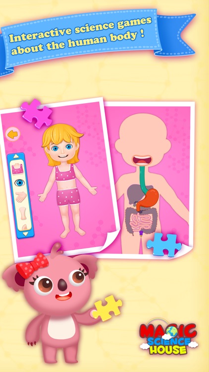 Kids Learn Human Body Girls