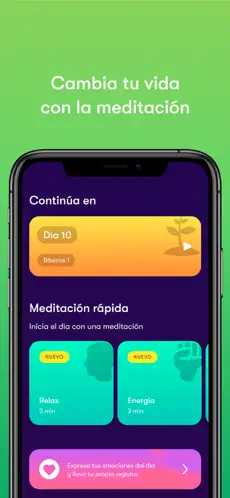 Captura de Pantalla 2 Bambú · Meditación y Dormir iphone