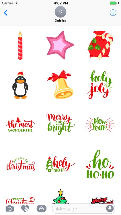 Animated Christmas Emojis pack