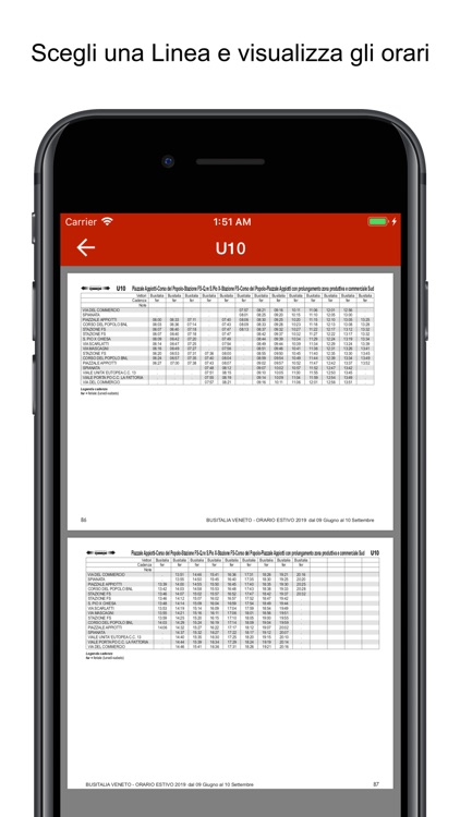 Bus Timetable Rovigo