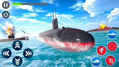 Jet Ski Robots War Submarine screenshot 3