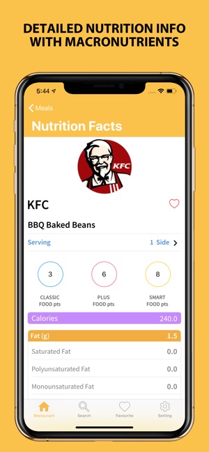 NutriSmart - Fast Food Tracker(圖2)-速報App