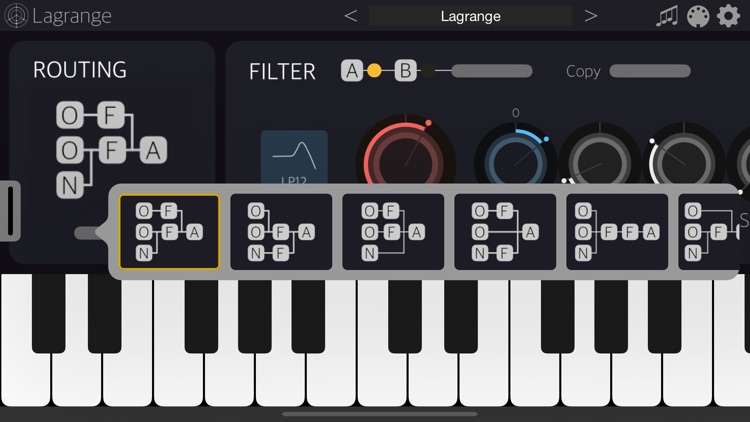 Lagrange Synthesizer