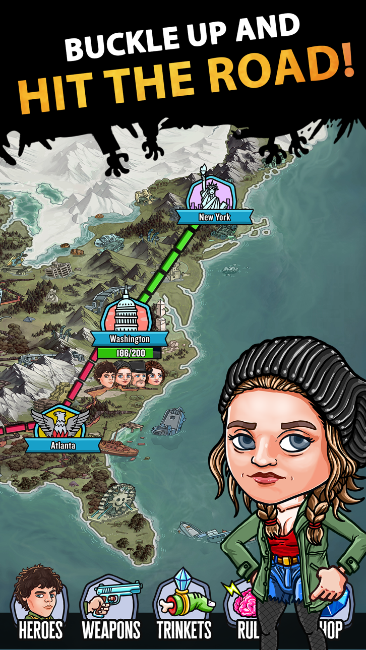 Zombieland: Double Tapper Hack screenshot 1 - iOS game interface