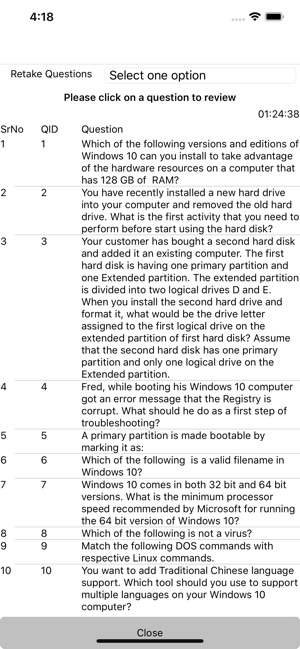 Exam SimulatorFor A+ Core 2(圖7)-速報App