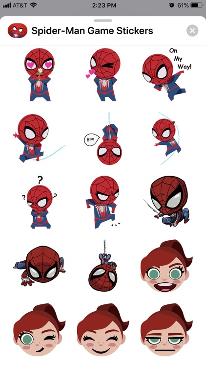 Spider-Man Game Stickers screenshot-3