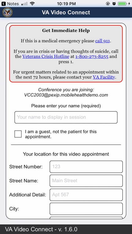 VA Video Connect