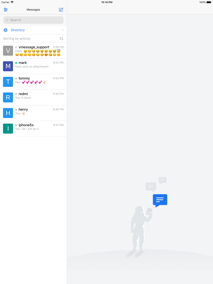 VMessage - Nhắn Tin - Bảo mật