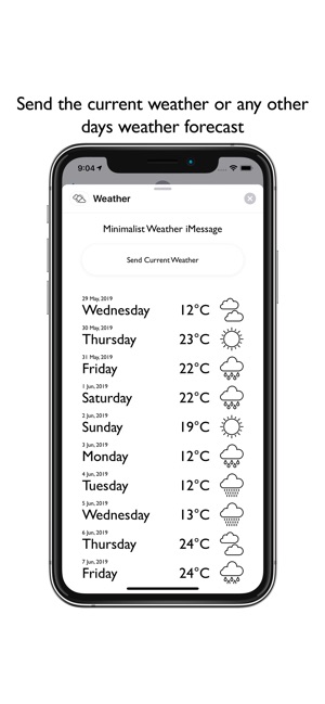 Minimalist Weather Forecast(圖5)-速報App