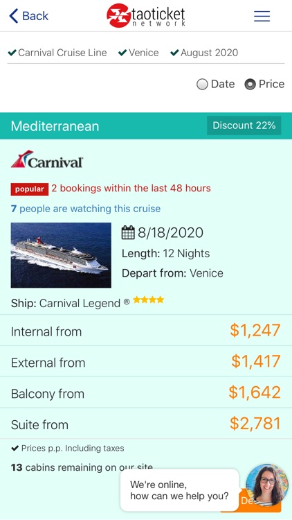 Ticketcarnival - Cruises