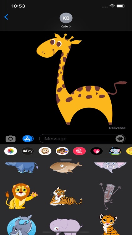 Animals Stickers & Emojis