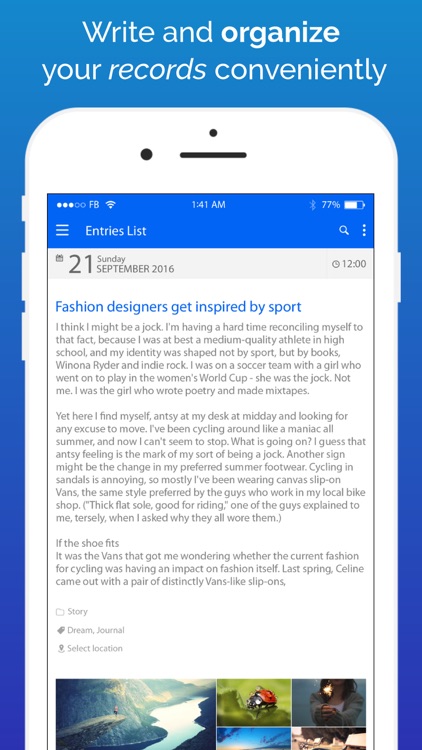 Diaro - Diary, Journal, Notes