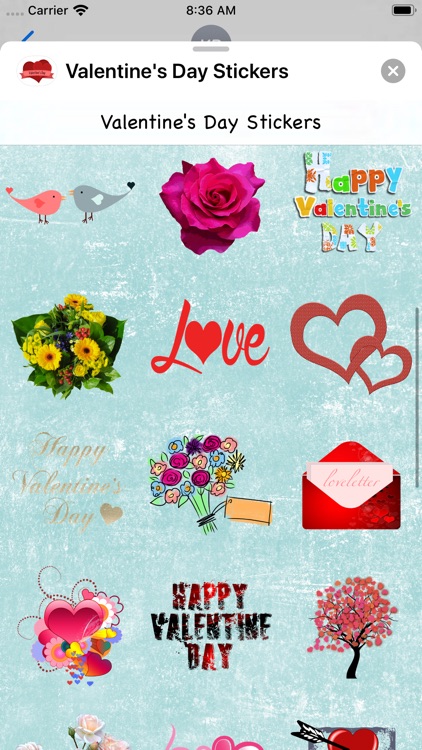 Valentines Sticker Collection screenshot-1