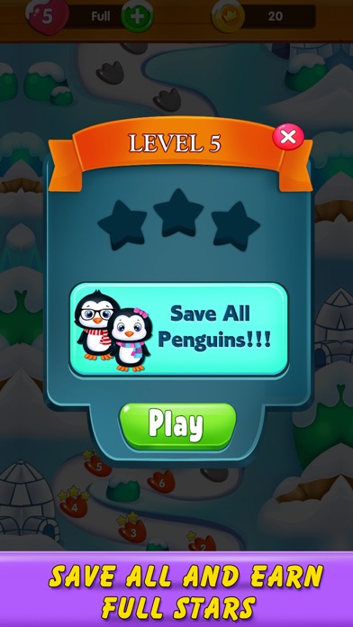 Little Penguin Bubble Shooter screenshot 3