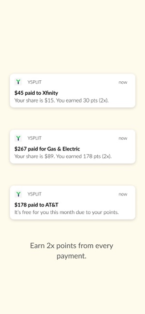 YSplit - Bill Pay & Rewards(圖4)-速報App