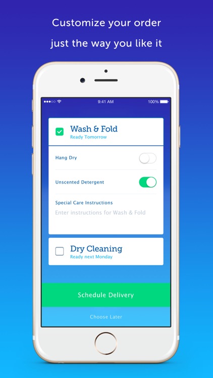 FlyCleaners Laundry On-Demand