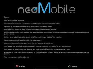Captura de Pantalla 1 NeoMobile iphone