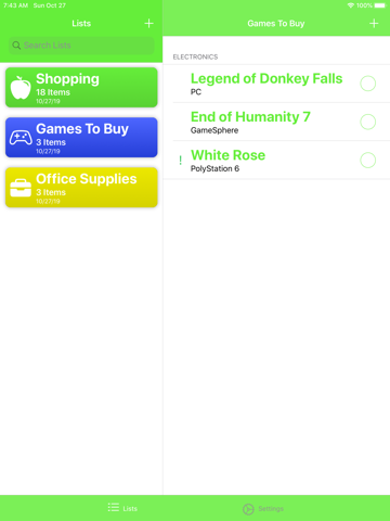 Grocery Master - Shopping List screenshot 2