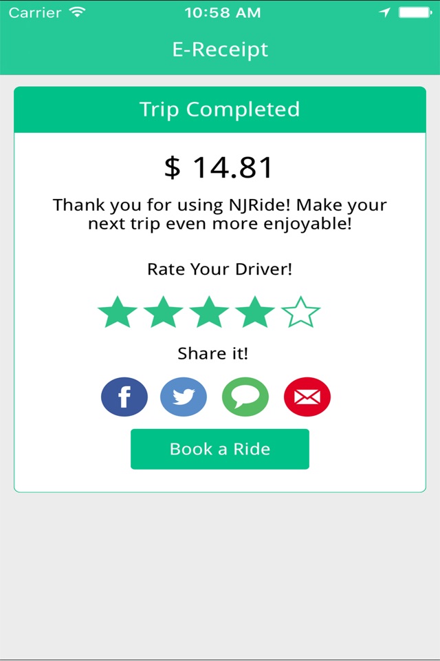 NJRide screenshot 4