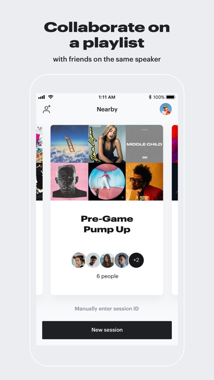 EQUE: Collaborative playlists