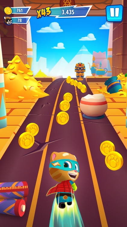 Talking Tom Hero Dash Run Game