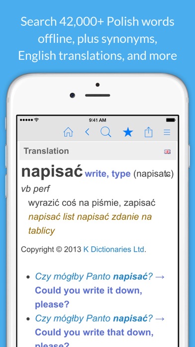 How to cancel & delete Polish Dictionary & Thesaurus from iphone & ipad 1