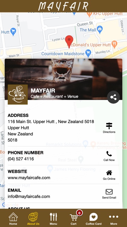 Mayfair Cafe & Restaurant