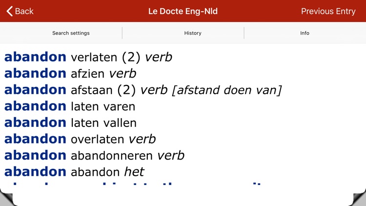 Le Docte Dutch-English screenshot-3