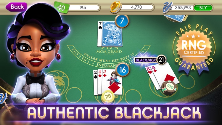 myvegas slots blackjack