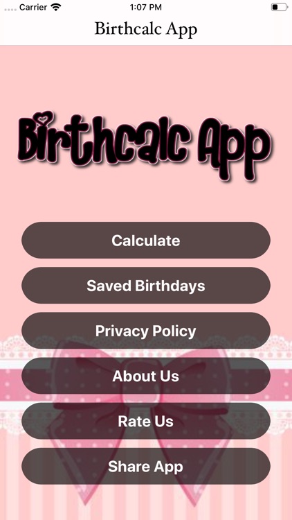 Birthcalc App