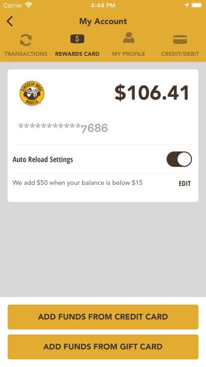 Einstein Bros Bagels screenshot-5
