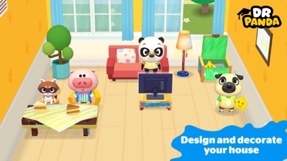 How to cancel & delete Dr. Panda Plus: Home Designer from iphone & ipad 1