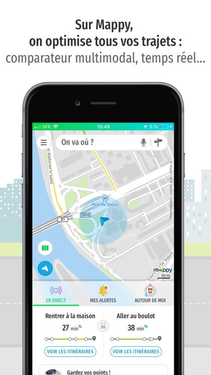 Mappy – Plan, Itinéraire, GPS