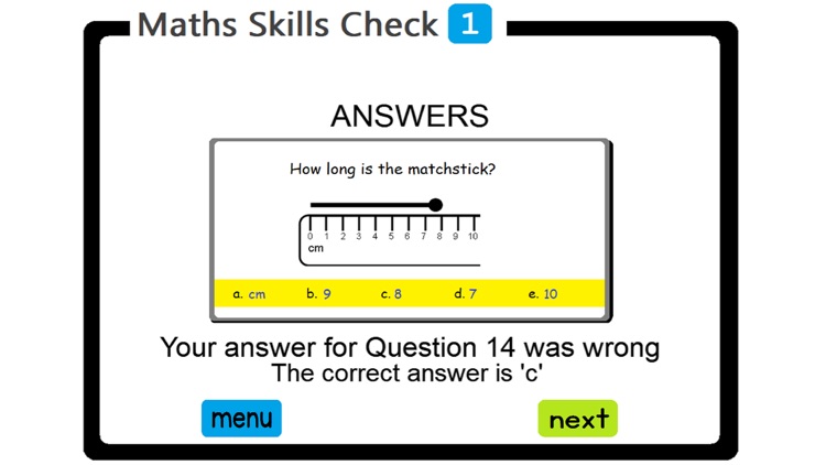 PAM Maths Skills Check 1 screenshot-7