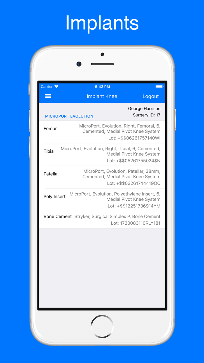 iPRO for Orthopedics