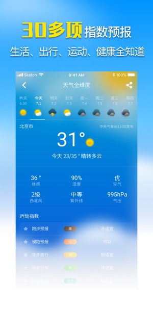 天气-天气预报专业版截图